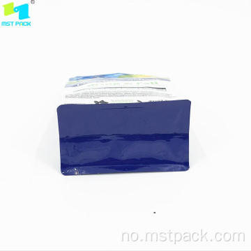 Flat Bottom Pouch for Pet Food Packaging Bag